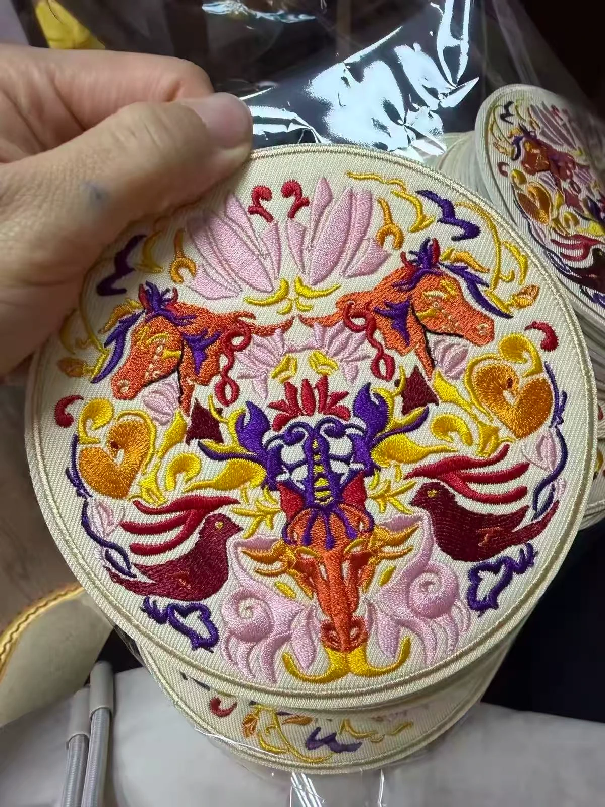 Custom hat patch material and style guide
