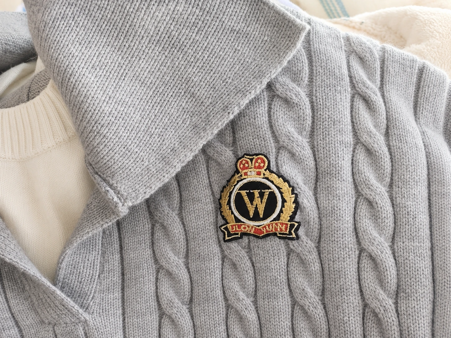 Custom school patch design process